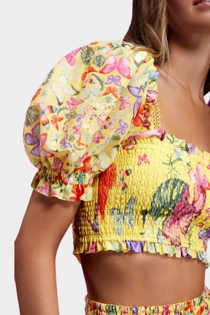 Mona Kelebek Baskılı Takım