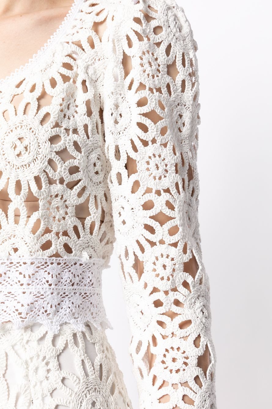 Myra İçi Boş Nakışlı Dantel Takım