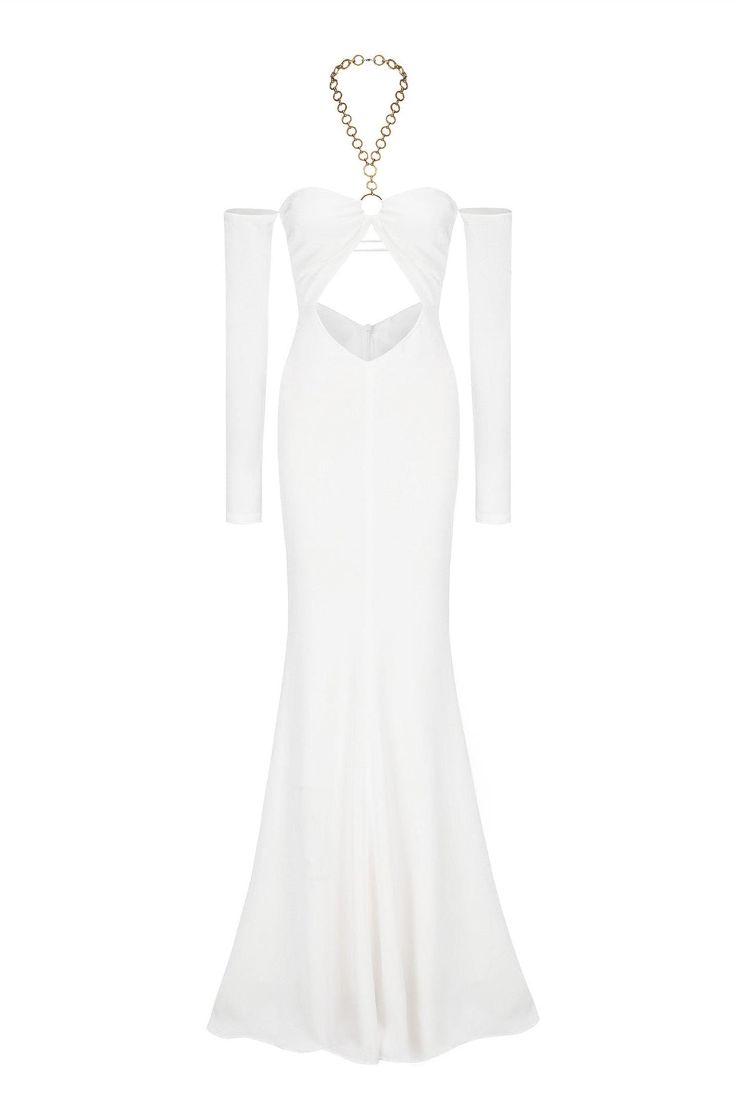 Adelaide Halter Cut Out Maxi Elbise