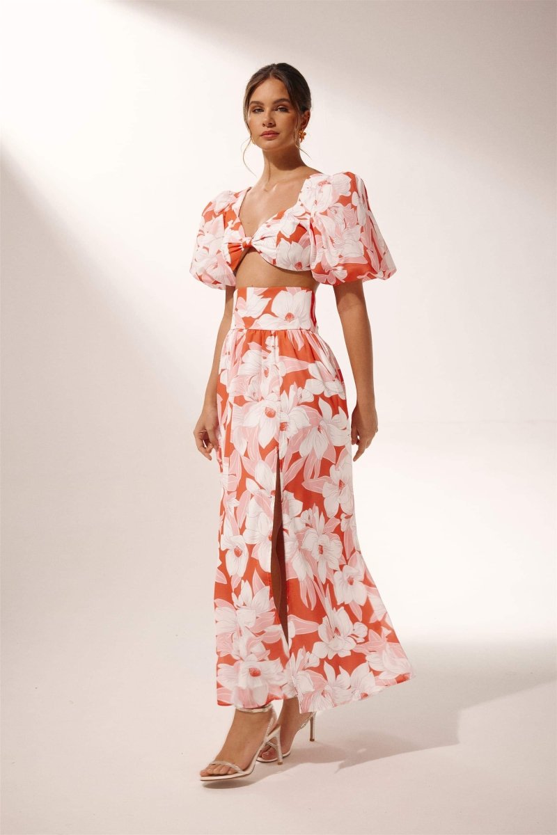 Nina Baskılı Puf Kol Takım