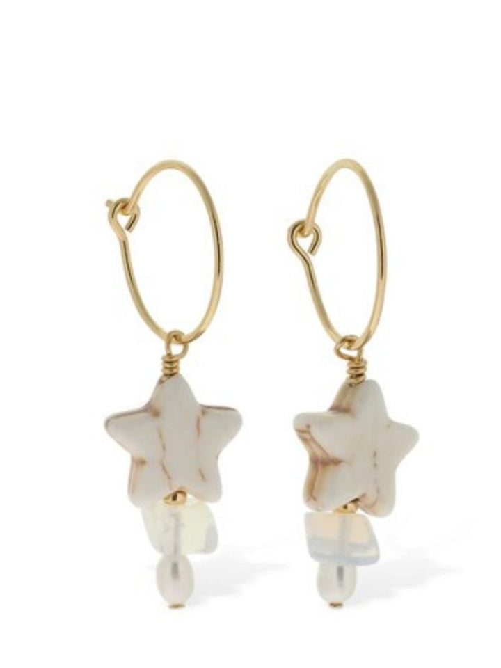 Nina Yıldız Deniz Kabuğu İnci İki Parçalı Takı Seti