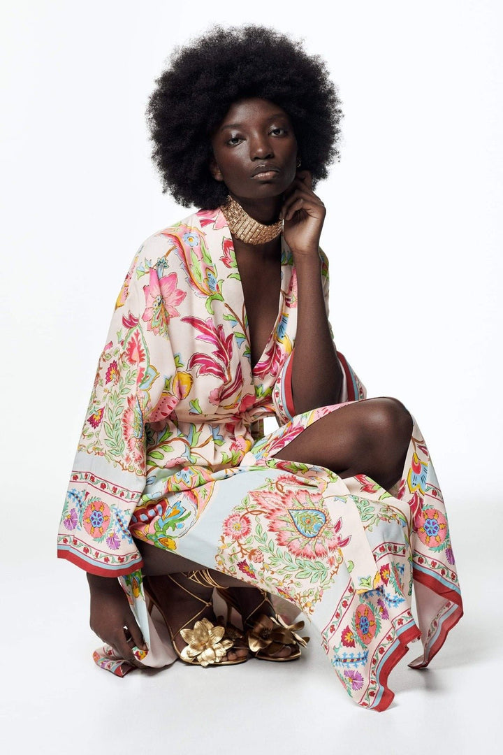 Norma Baskılı Lounge Bornoz