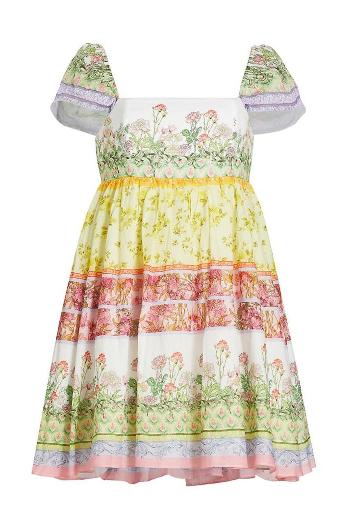 Nyra Baskılı Flare Mini Bebek Elbisesi