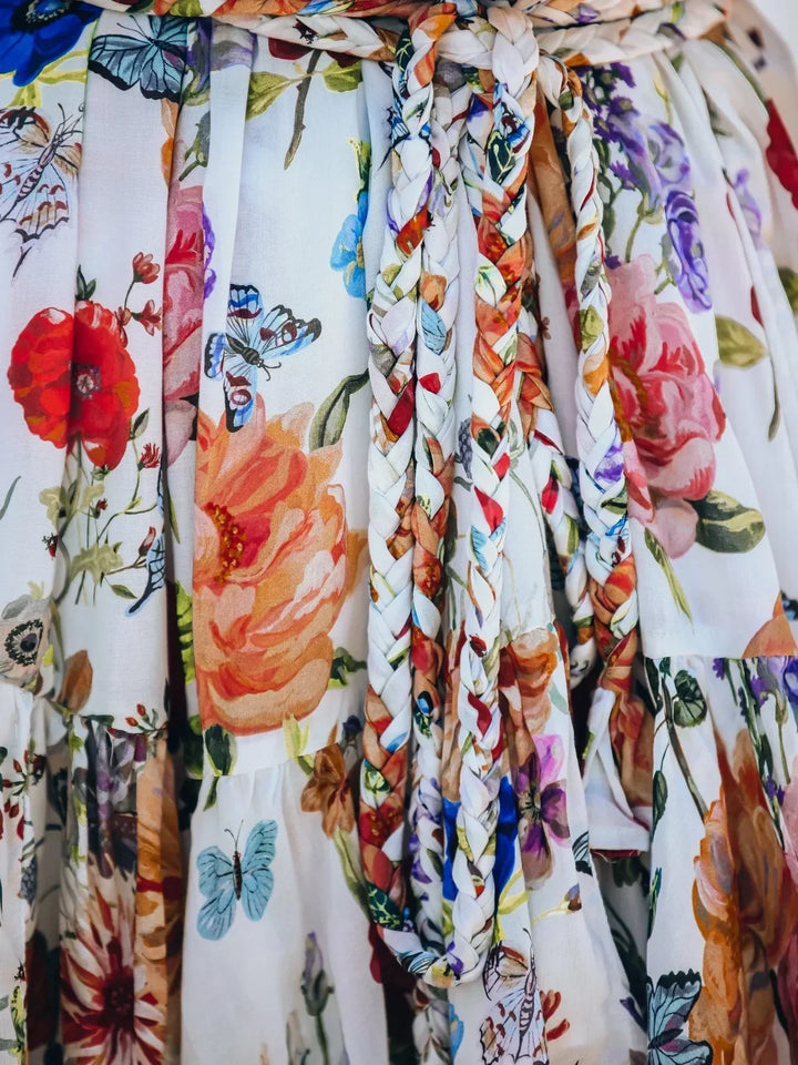 Çiçekli Yazlık Elbise