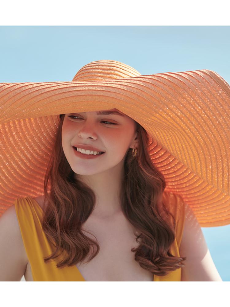 Olivia Hasır Şapka