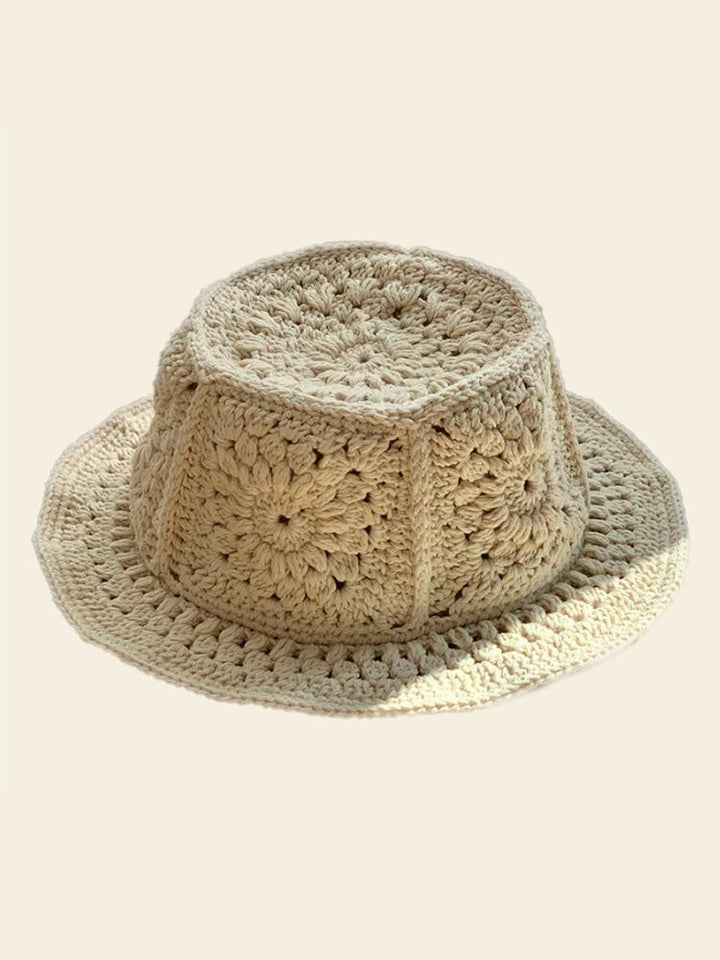 Haşhaş El Yapımı Tığ İşi Kova Şapka