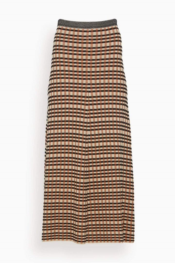 Prima Kareli Jakarlı Örgü Takım