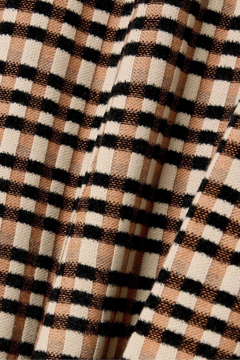 Prima Kareli Jakarlı Örgü Takım