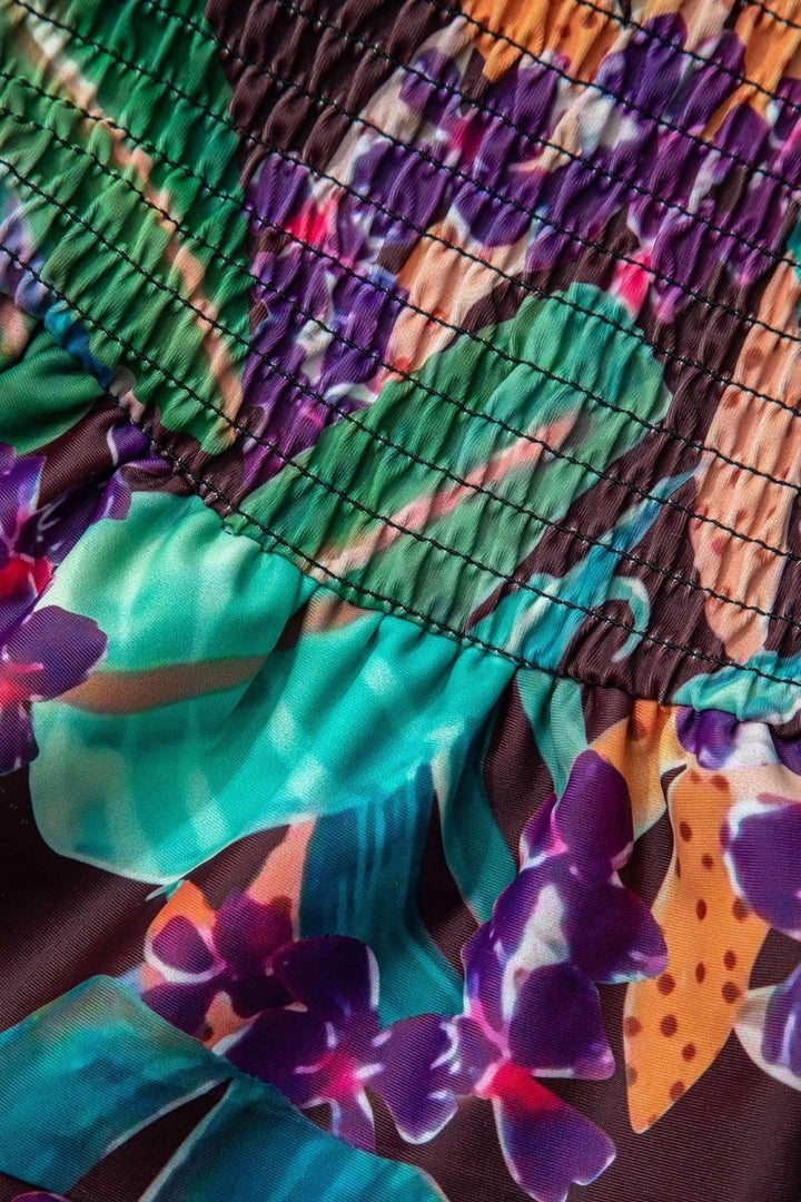 Renata Tropikal Baskılı Üç Parçalı Yüzme Seti