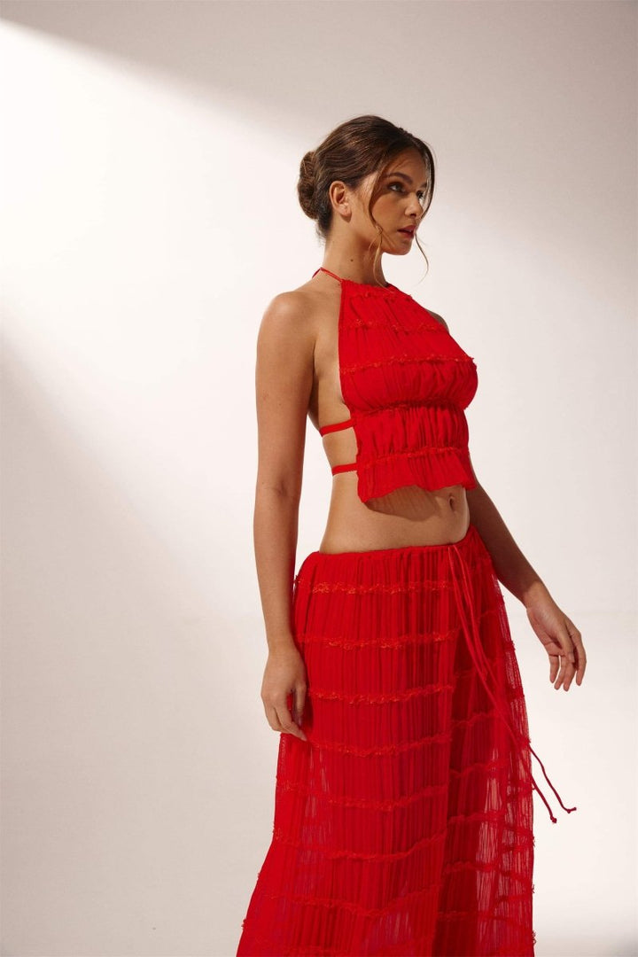 Rosalie Sırtı Açık Piliseli Takım