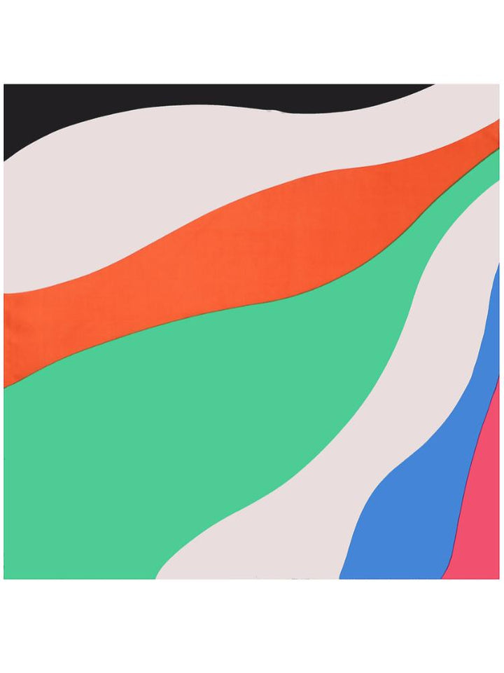 Sandra Soyut Desenli Başörtüsü