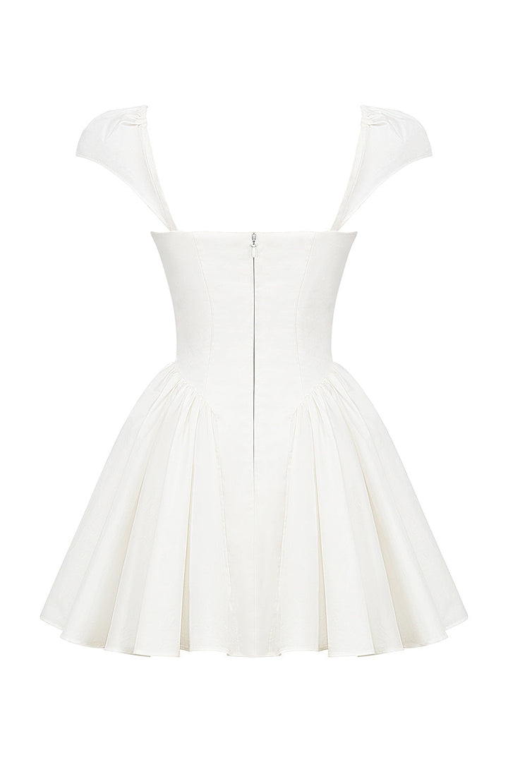 Jasmine Göğüs Cup Detay Mini Elbise