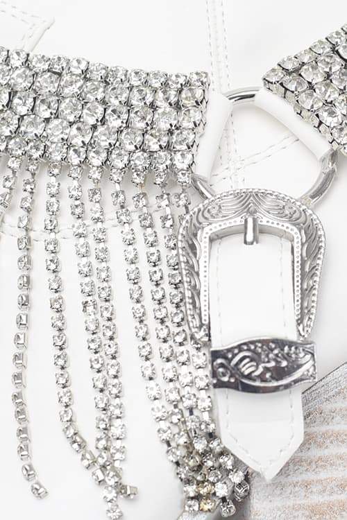 Serena Diamante Püskül Batı Çizme