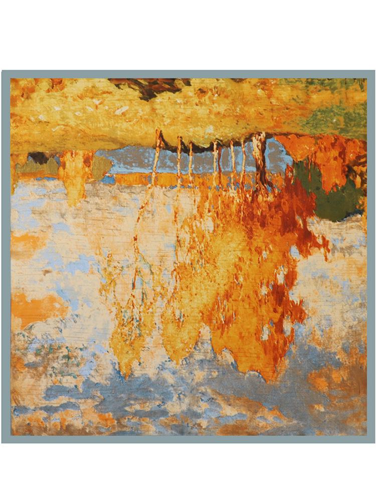 Sharon Manzara Desenli Başörtüsü