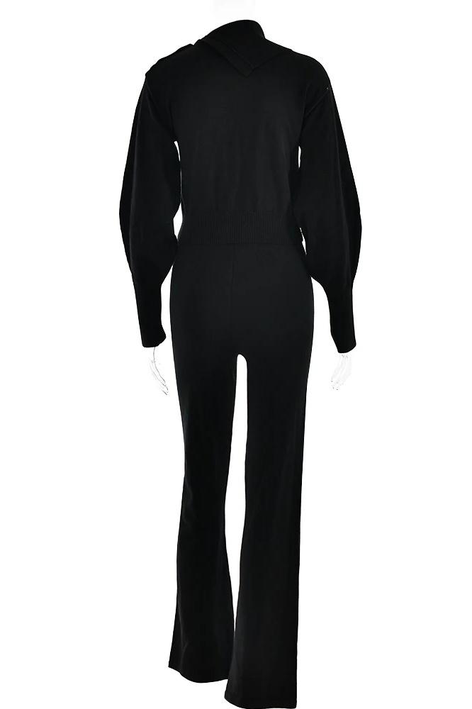 Sheila Yüksek Yaka Örgü Takım