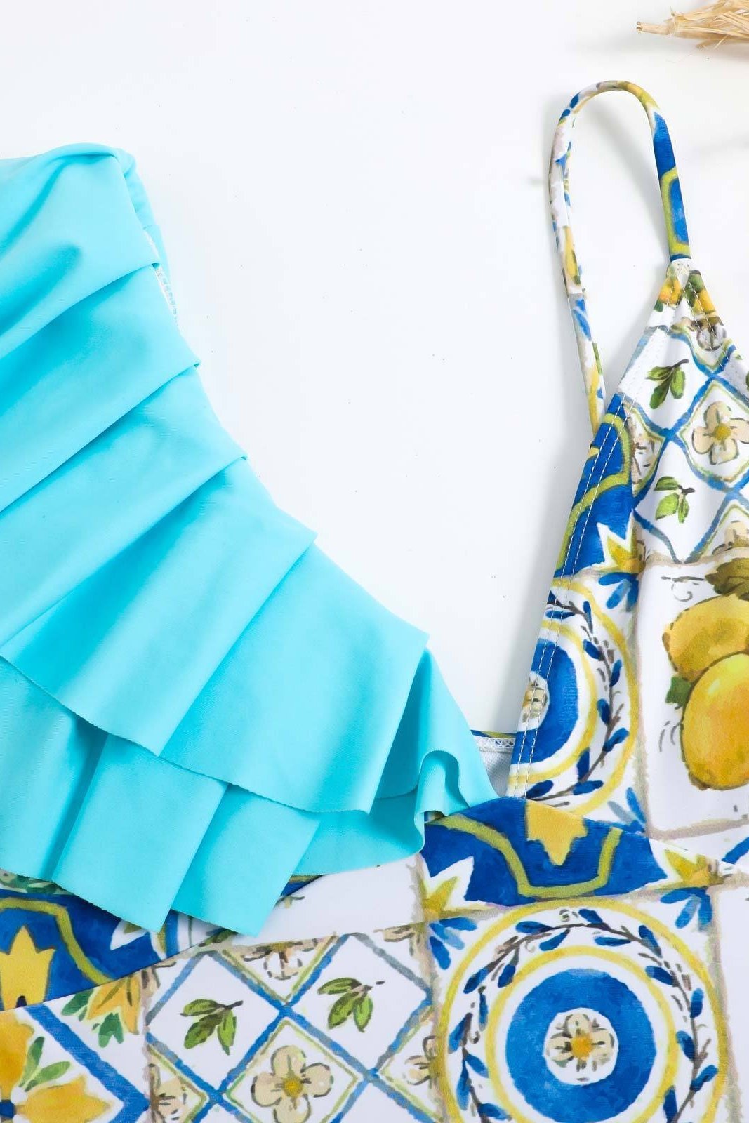 Sheila Baskılı Fayans İkili Yüzme Seti