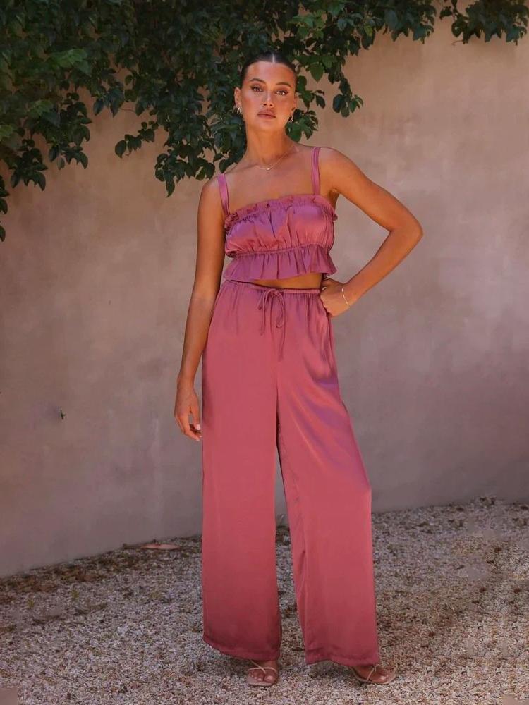 Sherry Büzgülü İpeksi Salon Takımı