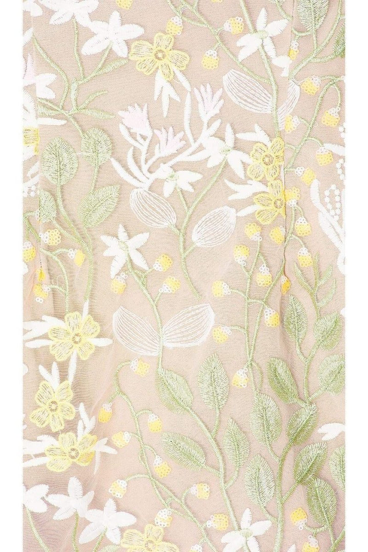 Sylvia Ayrılabilir Katlı Maxi Elbise