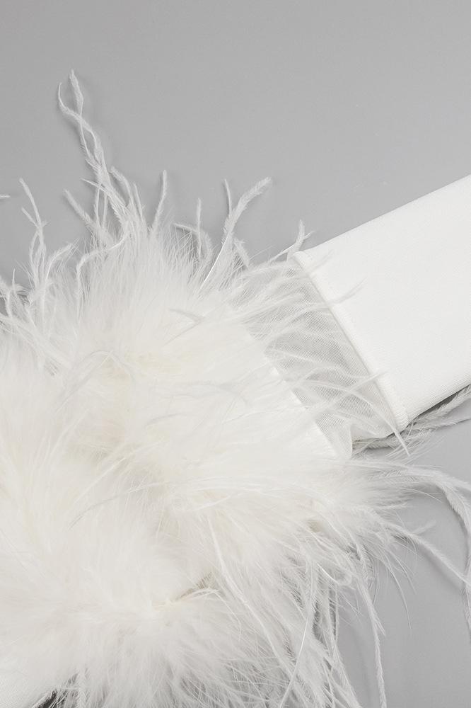 Tammy Tüy Ekleme Midi Bandaj Elbise