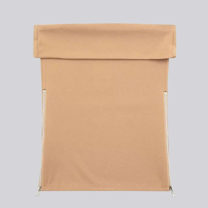 Aus Straplez Yırtmaçlı Bluz