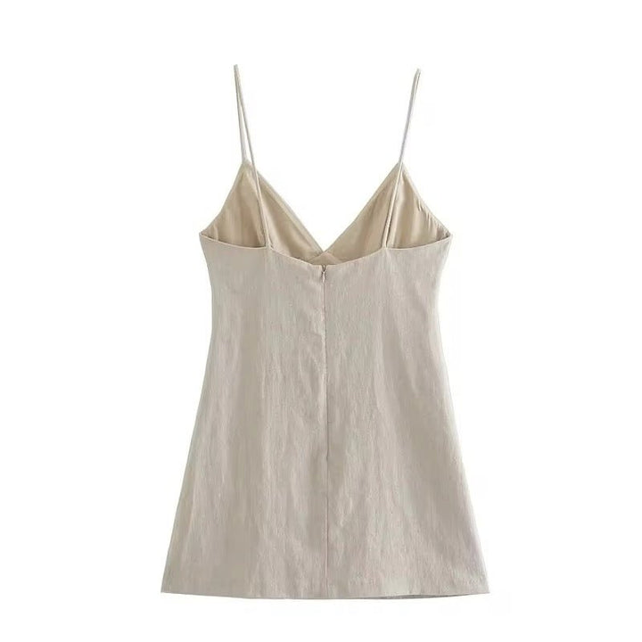 Pedraria Taşlı Mini Elbise