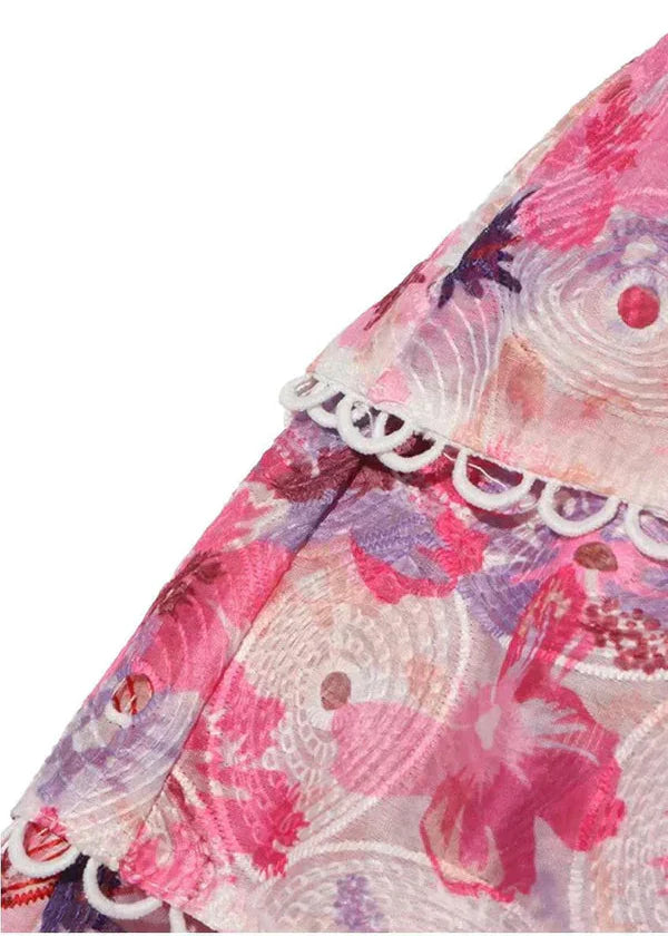 Imara Straplez Çiçekli Elbise